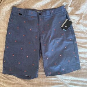 Nike Men's Modern Fit Golf Shorts Blue NWT 34
